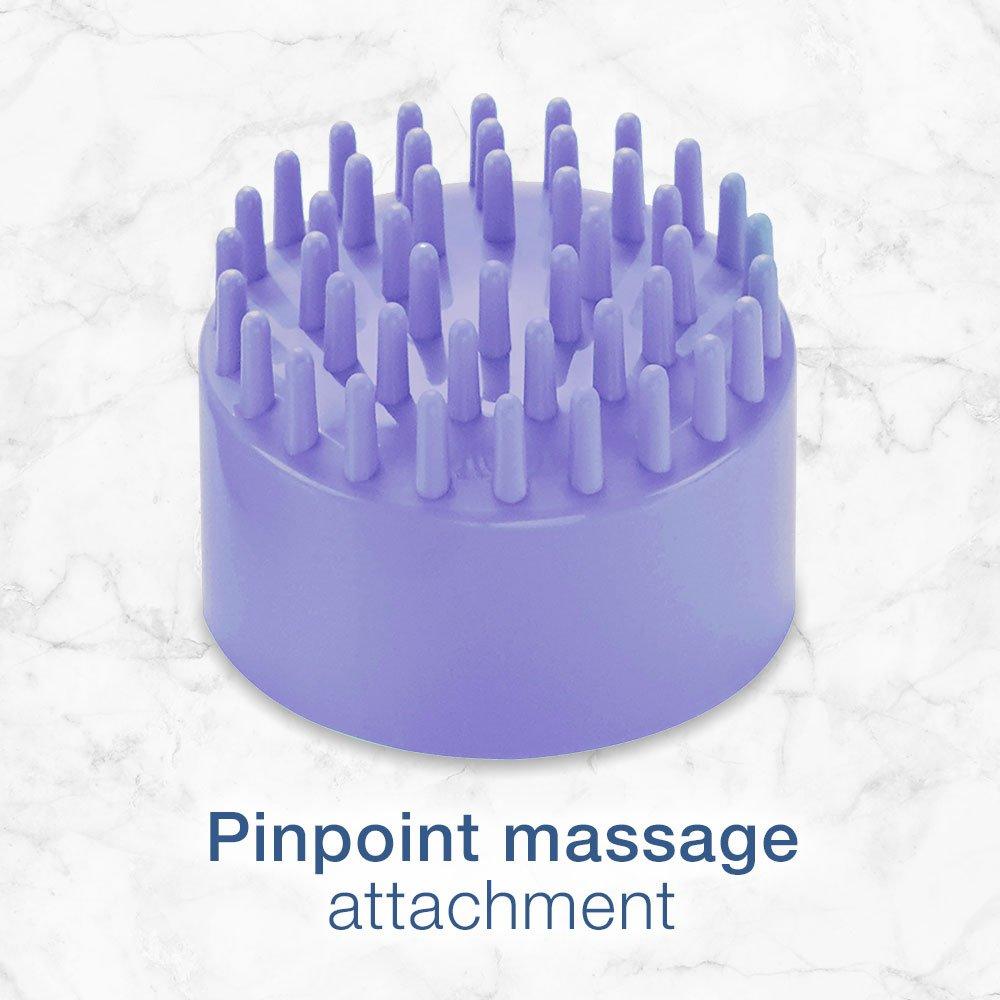 Conair Conair Soothing Pedicure Foot Spa Bath with Soothing Vibration Massage, Deep Basin Relaxing Foot Massager with Jets, Purple/White