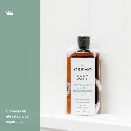 Harry's Cremo Body Wash Men, A Revitalizing Combination of Glacier-Fed Streams and White Birch, 16 Fl Oz