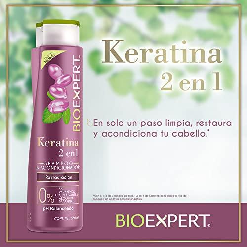 Bioexpert Bioexpert 2 in 1 Shampoo and Conditioner - Keratina 650ml