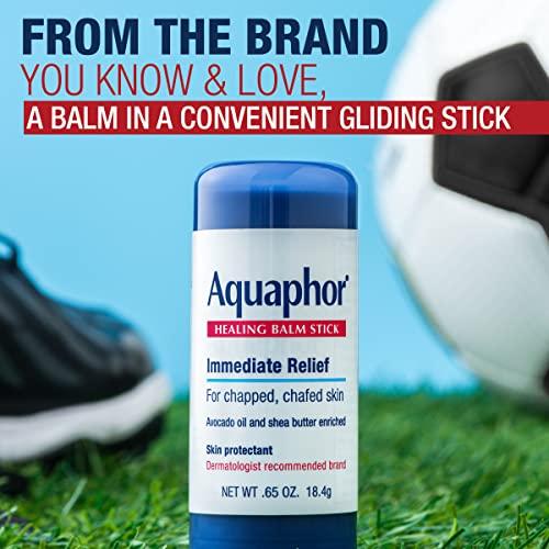 Aquaphor Aquaphor Healing Balm Stick, Skin Protectant with Avocado Oil and Shea Butter, 0.65 Oz Stick