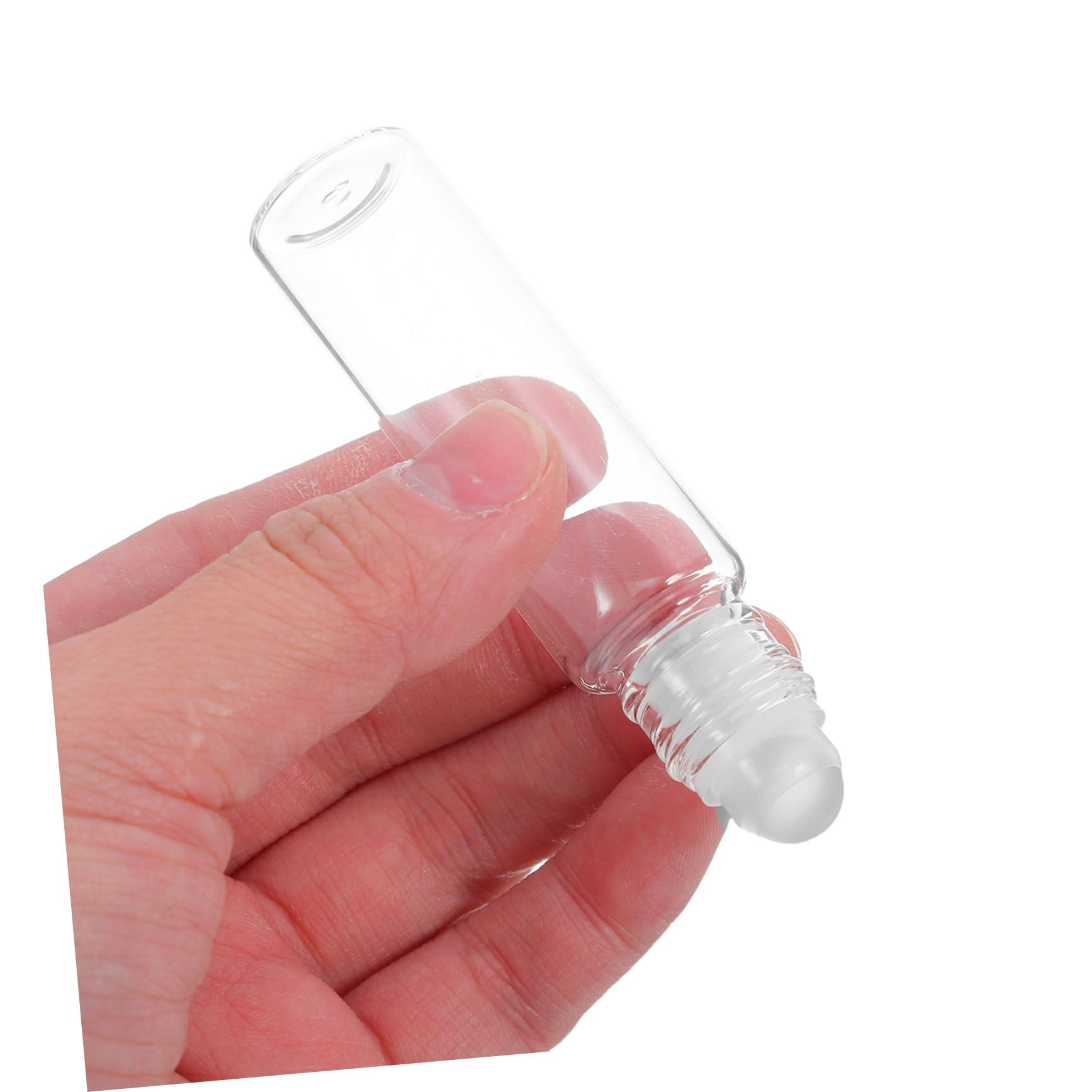 Mikinona Mikinona 10ml Glass Roller Bottles Essential Oil Perfume Travel Leak Proof Rollerball Bottle Set