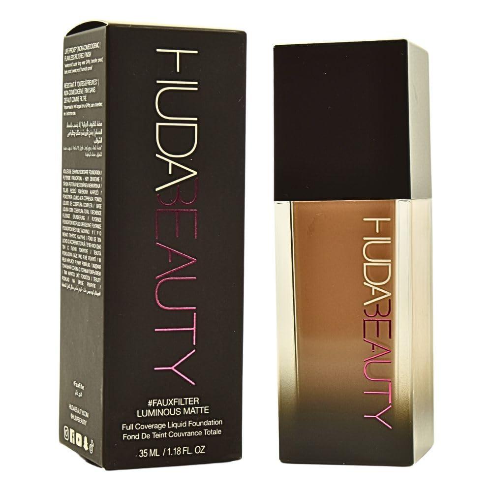 HUDABEAUTY HUDA BEAUTY #FauxFilter Luminous Matte Foundation 200B Shortbread