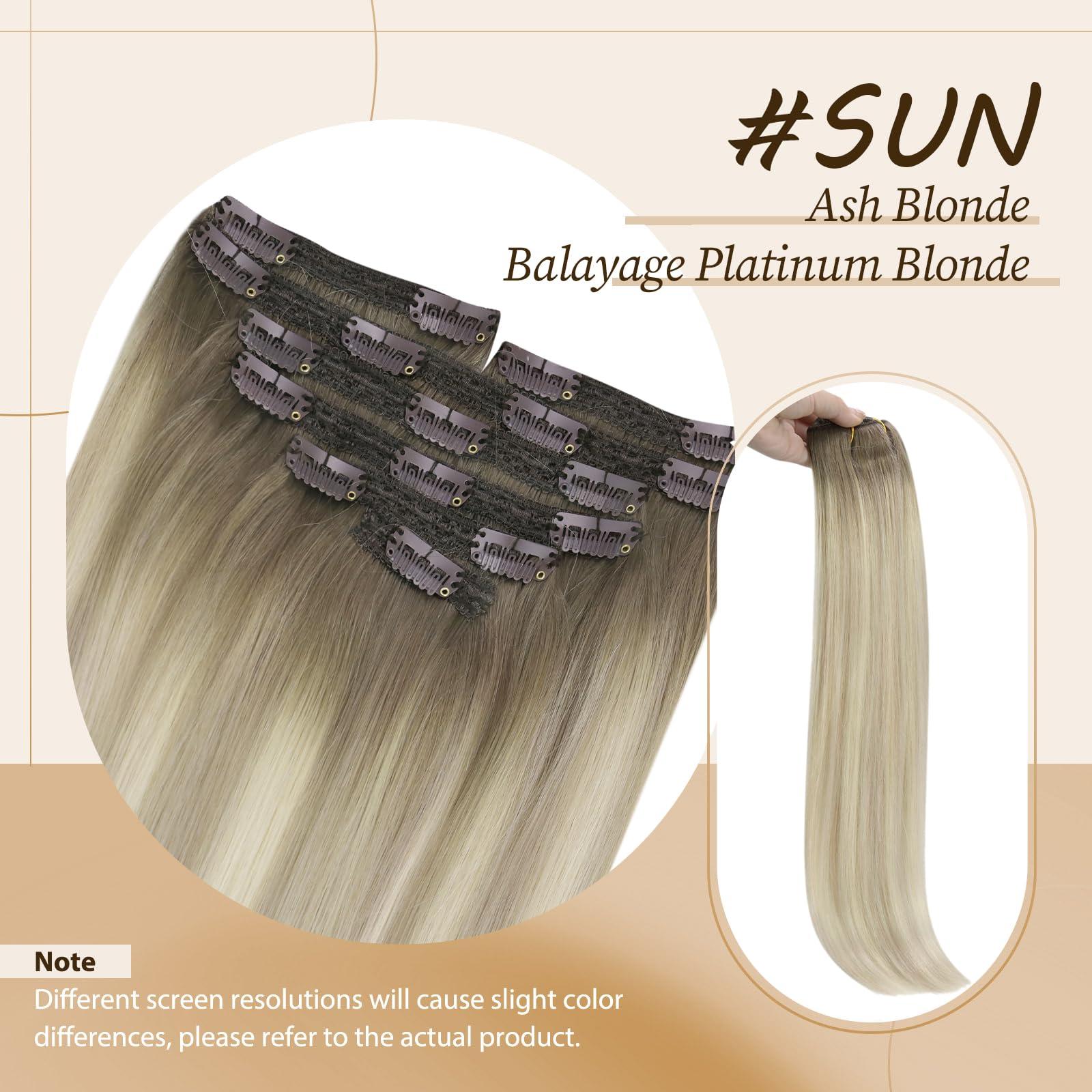 Sunny Hair Sunny Hair Clip in #sun Bundle with Tape in 20inch 50g+120g