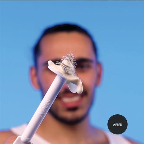 Nad's For Men Nad\'s For Men Nose Waxing Kit - Hair Removal with Hard Wax, Moustache Protectors, Applicators, Spatulas, and Post-Wax Wipes