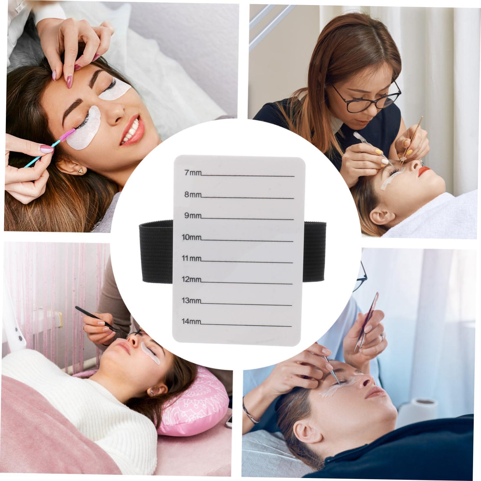 Mikinona Mikinona Lash Beds for Eyelash Tech 1pc Eyelash Display Board Hand-held Portable Lash Stand Plate