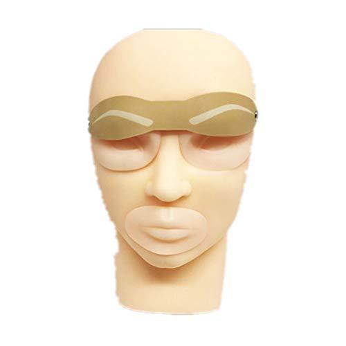 coinbuylot 10 Pcs Eyebrow Tattoo Practice Cover Tattoo Supplies Practice Leather