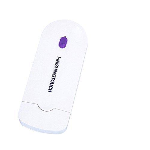 iRecord Pain Free Cordless Women Household Full Body Hair Removal Rechargeable Sense-light Razor Facial Arm Leg Armpits Epilator (Without adapter)