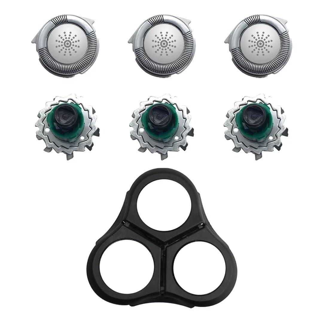 ATIODYUUK ATIODYUUK Upgraded RQ11 Series Replacement Shaver Heads for Philips Norelco RQ1180 RQ1160 RQ1150 1150x ATIODYUUK