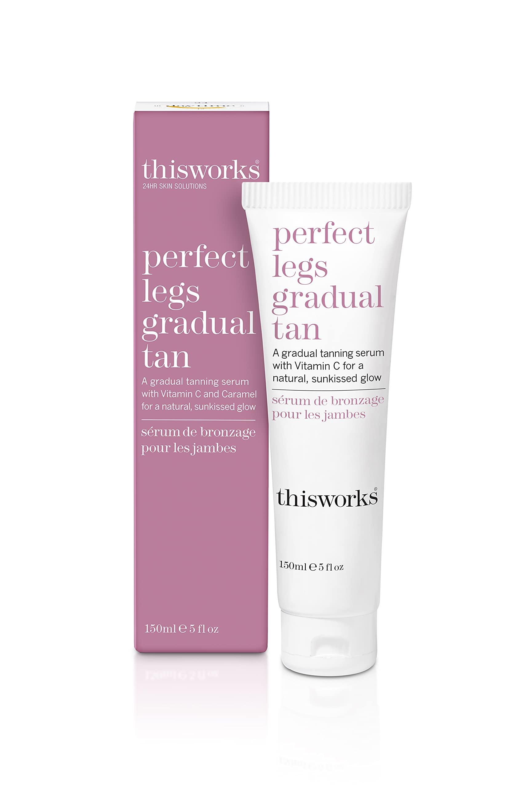 THISWORKS This Works Perfect Legs Gradual Tan, Self Tanner with Vitamin E & Shea Butter, 150ml