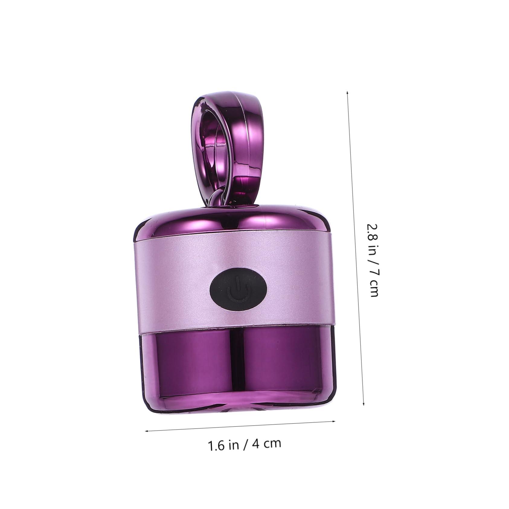 Ipetboom Ipetboom 2pcs Electric Makeup Powder Puff Blender Facial Puff for Even Foundation Purple Battery Operated Easy to Clean