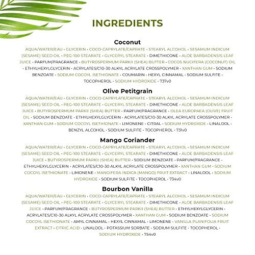 YR YVES ROCHER Yves Rocher Kit of Plaisirs Nature Hand Creams | 4 Travel-Sized Hand Creams with Shea Butter for Dry Skin | 1.01 Fl Oz Each