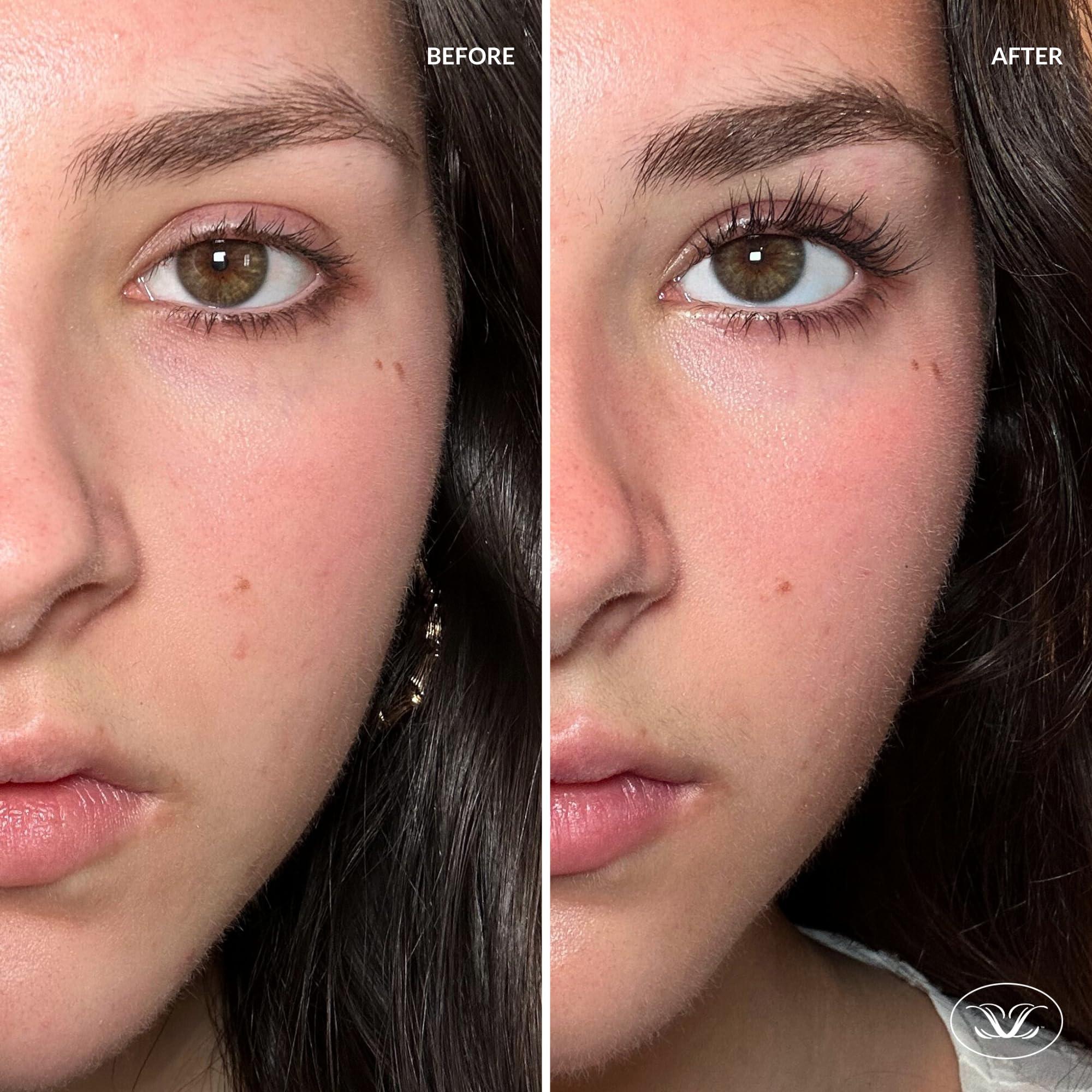 LiLash LiLash Purified Eyelash Physician-Formulated Serum for Fuller & Longer Looking Eyelashes | Natural Eyelash Enhancer Safe for Sensitive Eyes & Contact Lens Wearers | 90-Day Supply (2mL)