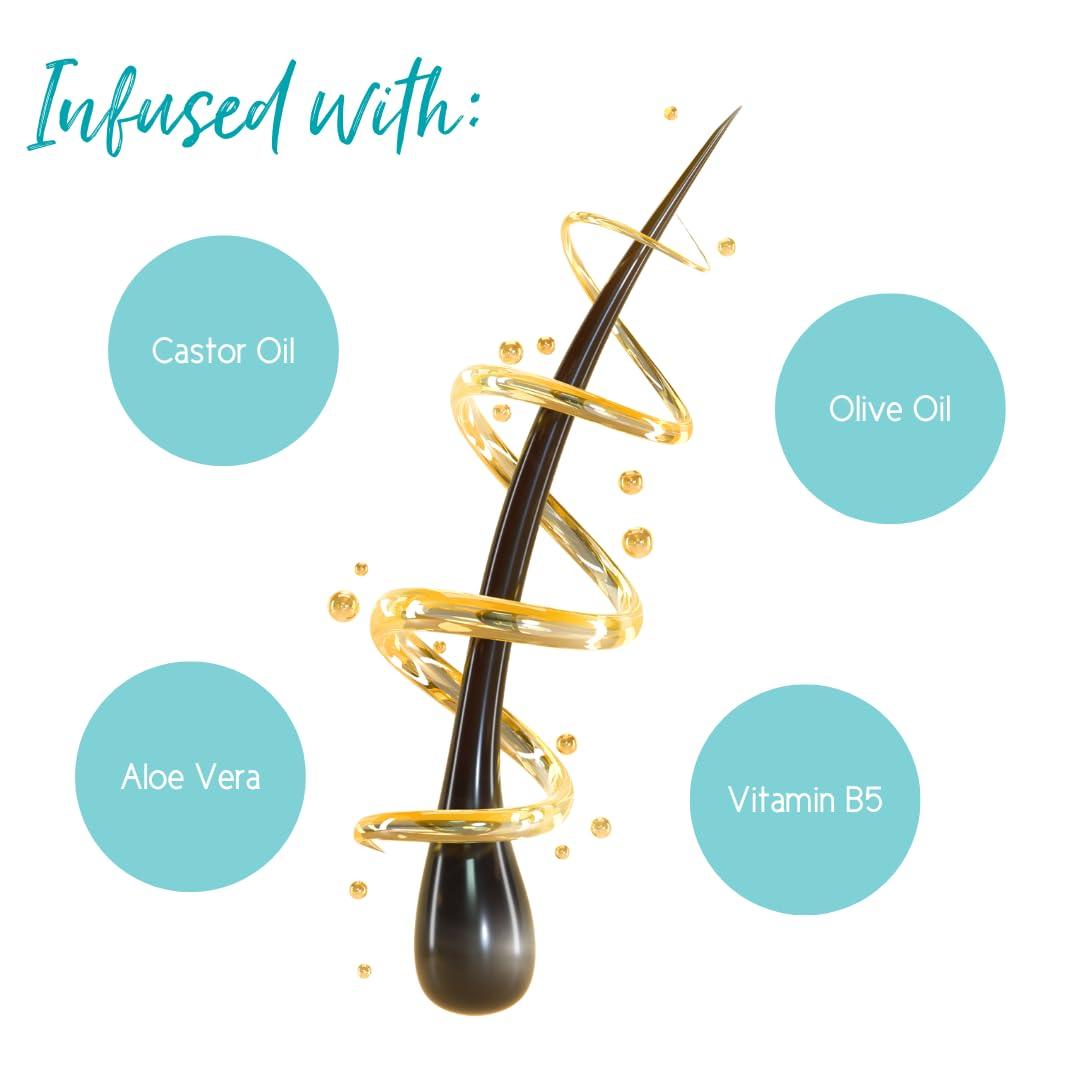 Bundles & Bits Bundles & Bits KIDS Shampoo and Leave-In Conditioner Spray - Gently Cleanses, Nourishes and Detangles Curly Hair - Plant-Based, Sulfate & Paraben Free, 2 pieces, 8 oz each