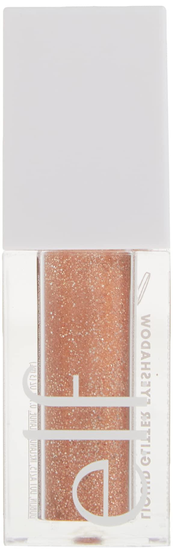 e.l.f. e.l.f. Liquid Glitter Eyeshadow, Long Lasting, Quick-Drying, Opaque, Gel-Based Eyeshadow For Creating High-Impact, Multi-Dimensional Eye Looks, Flirty Birdy, 0.10 Fl Oz