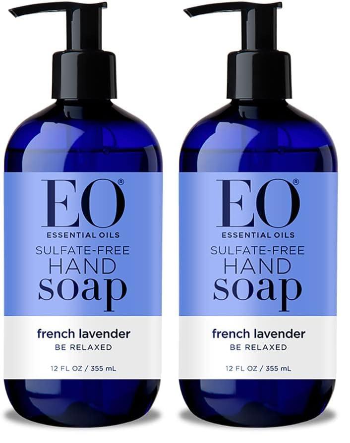 EO EO Products Liquid Hand Soap - French Lavender - 12 oz (Pack of 2)