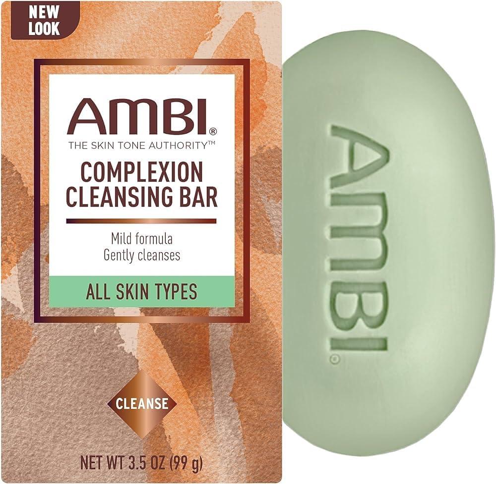 Ambi Ambi Skincare Bars Complexion Cleansing Bar, 3.5 Ounce (Pack of 6)