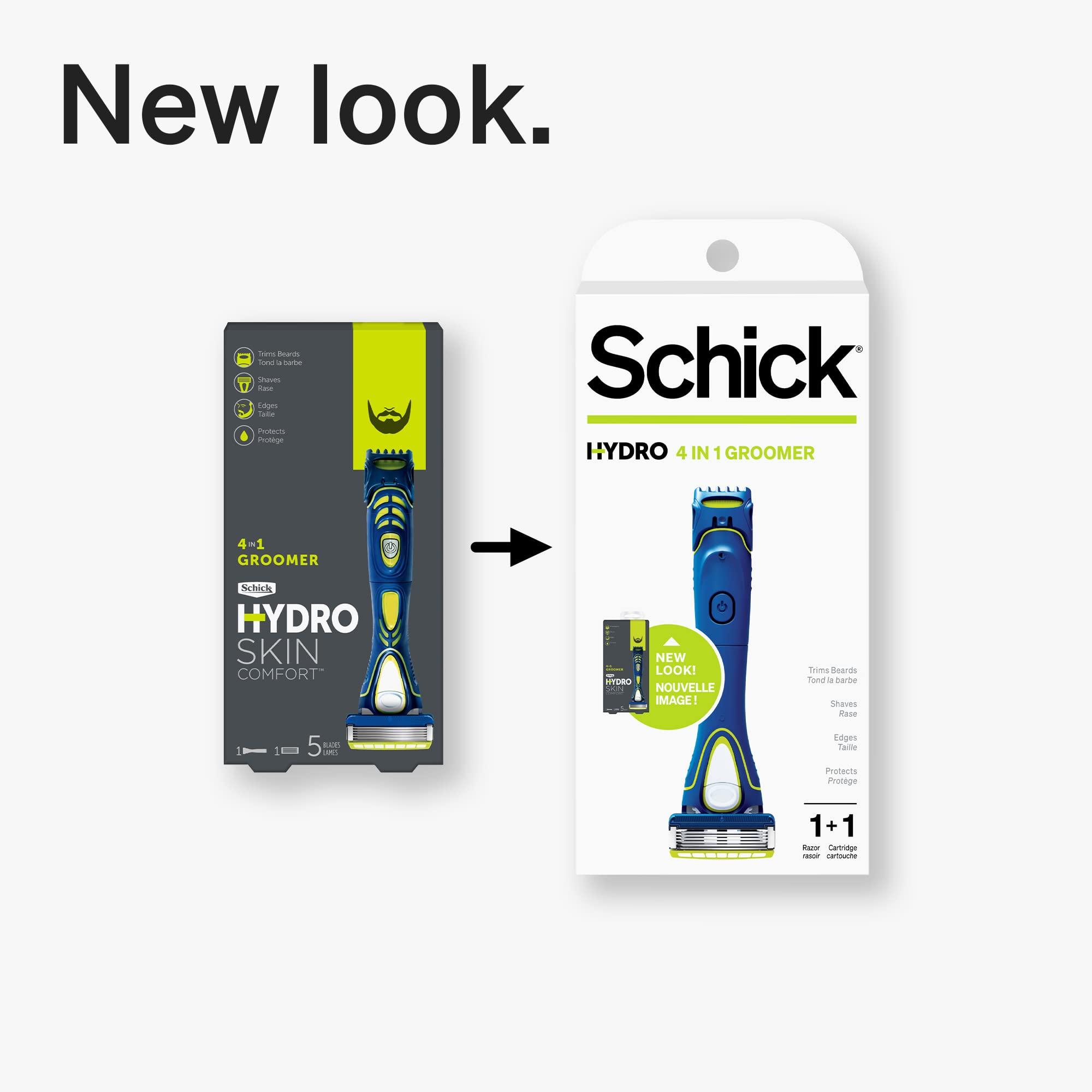 Schick Schick Hydro 5 Men\'s Styling Razor with Body Groomer and Beard Trimmer