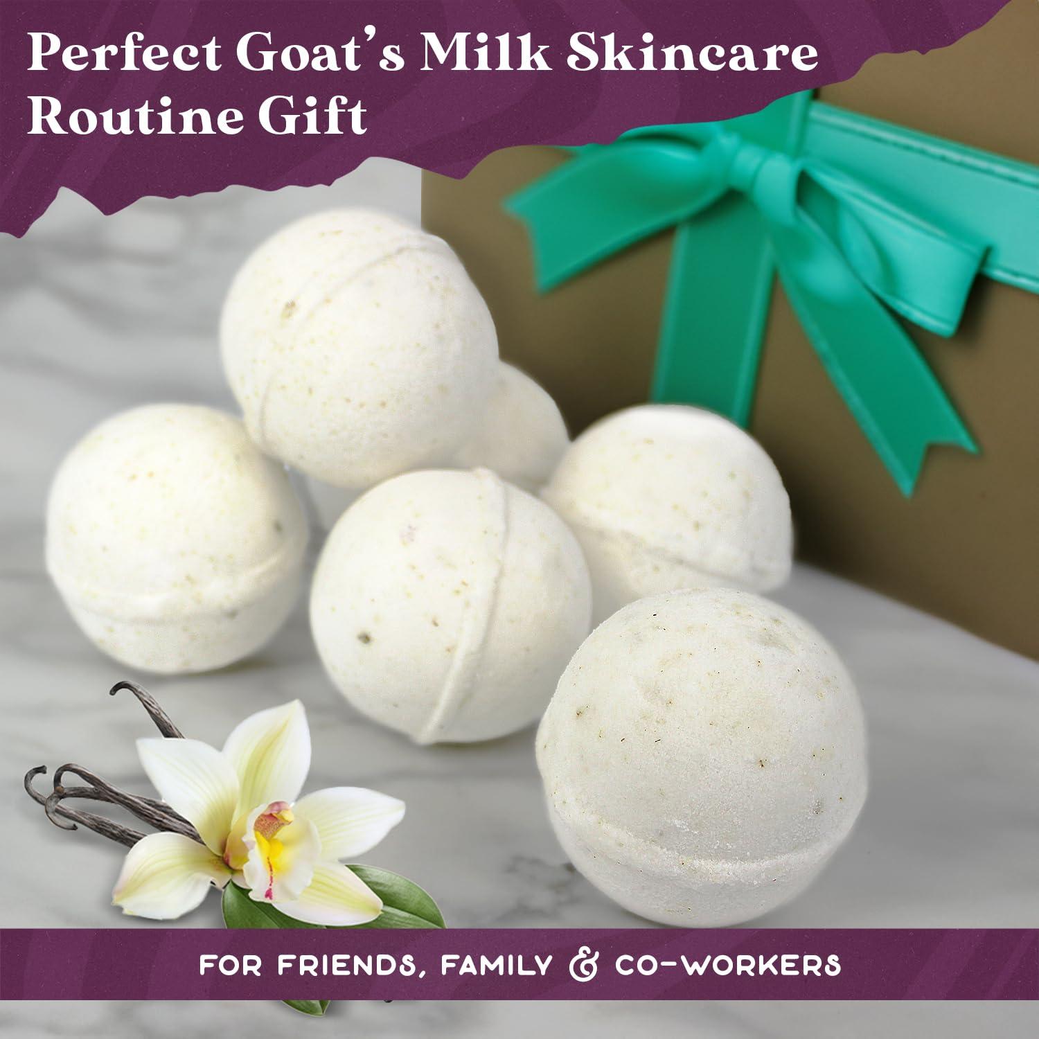 PURPLE CANYON Purple Canyon Bath to Bed Natural Bath Bombs | Relaxing Sleep Support with Magnesium | Chamomile and Vanilla Scented Handmade Bath Bombs Set