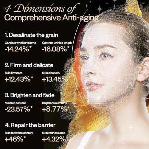 LuxRenew LuxRenew Upgraded Red Light Therapy Mask, Pure Infrared 850 Red Light Face Mask Light Therapy, Cordless, Portable and Rechargeable for Facial Led Mask Skincare at Home and Travel [LMask Pro Max]