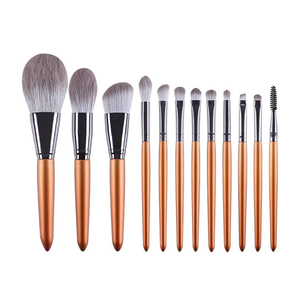 IBDRYKK IBDRYKK Natural Makeup Brushes Set Eyeshadow Make Up Brush Goat Hair Kit for Face Powder Foundation Make Brush Cosmetics
