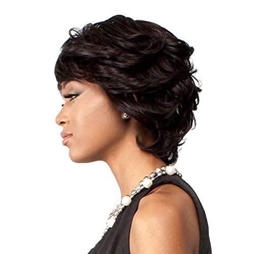 R&B Collection R&B Collection H-MISSY Premium Human Hair BLENDED Full Cap Wig (DT332)