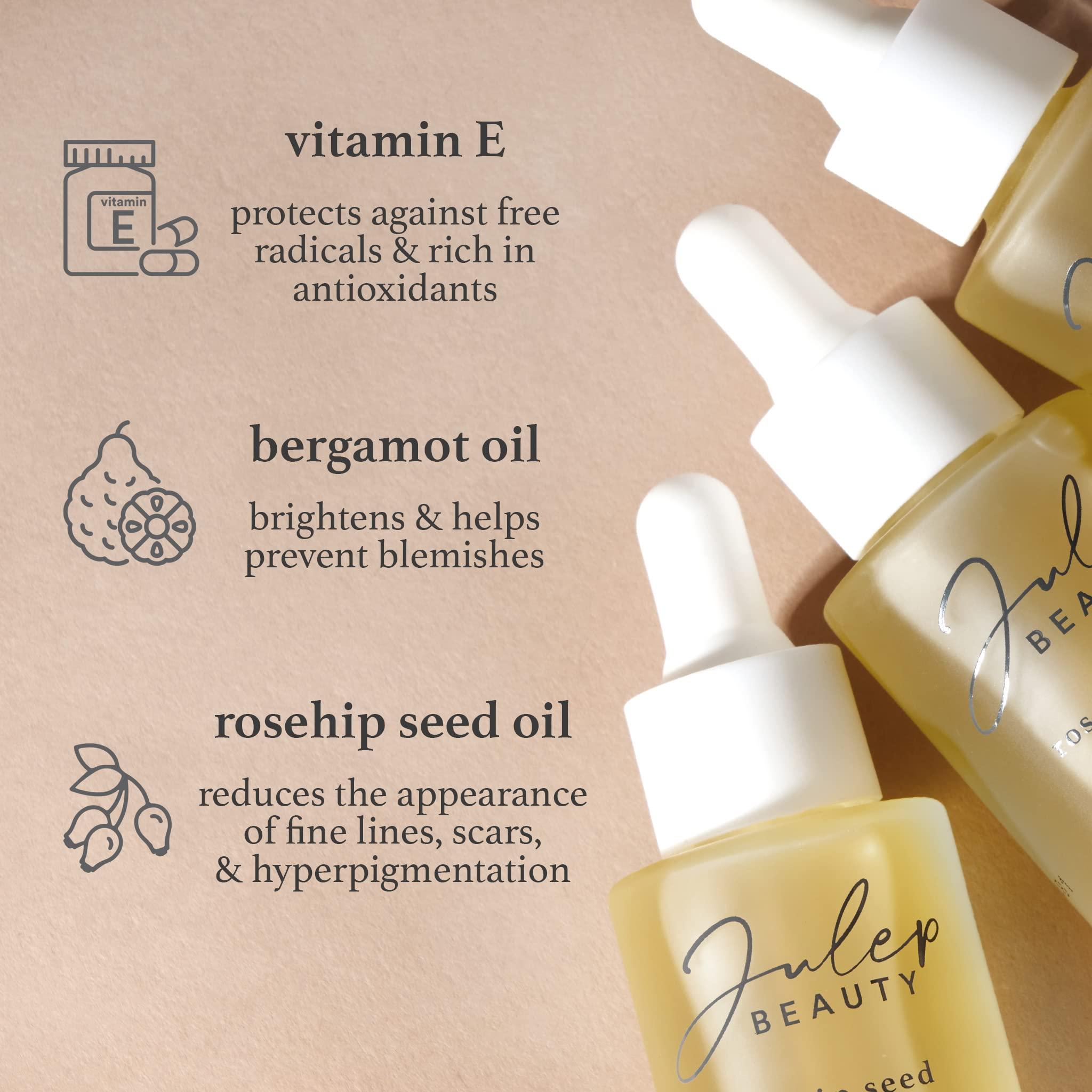 Julep Julep Boost Your Radiance Hydrating, Moisturizing, Reparative, Antioxidant Facial Oil with Rosehip Seed Oil, 1.06 Fl. Oz