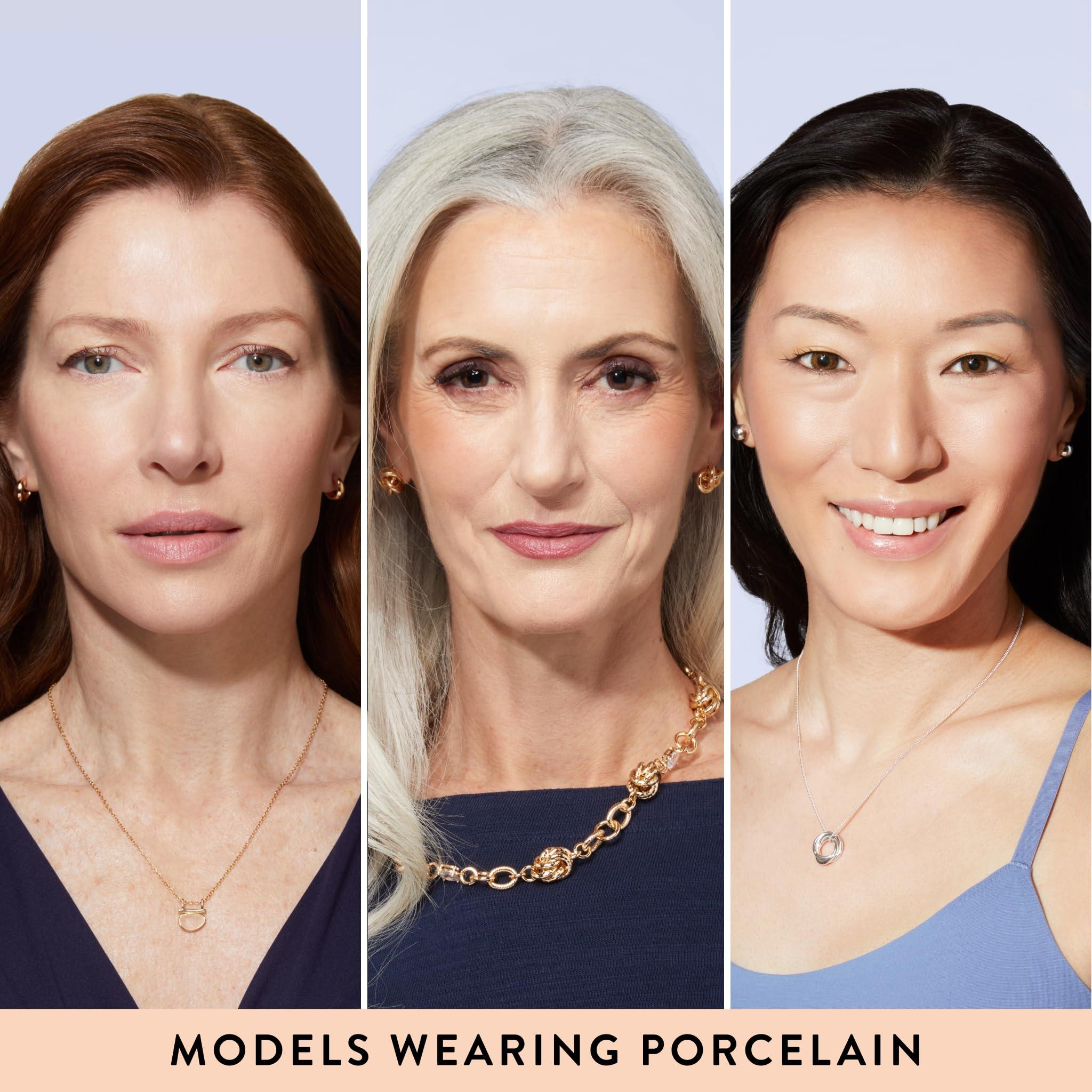 LAURA GELLER NEW YORK LAURA GELLER NEW YORK Award-Winning Baked Balance-n-Brighten To Go Travel Size Color Correcting Powder Foundation - Porcelain - Buildable Light to Medium Coverage - Demi-Matte Natural