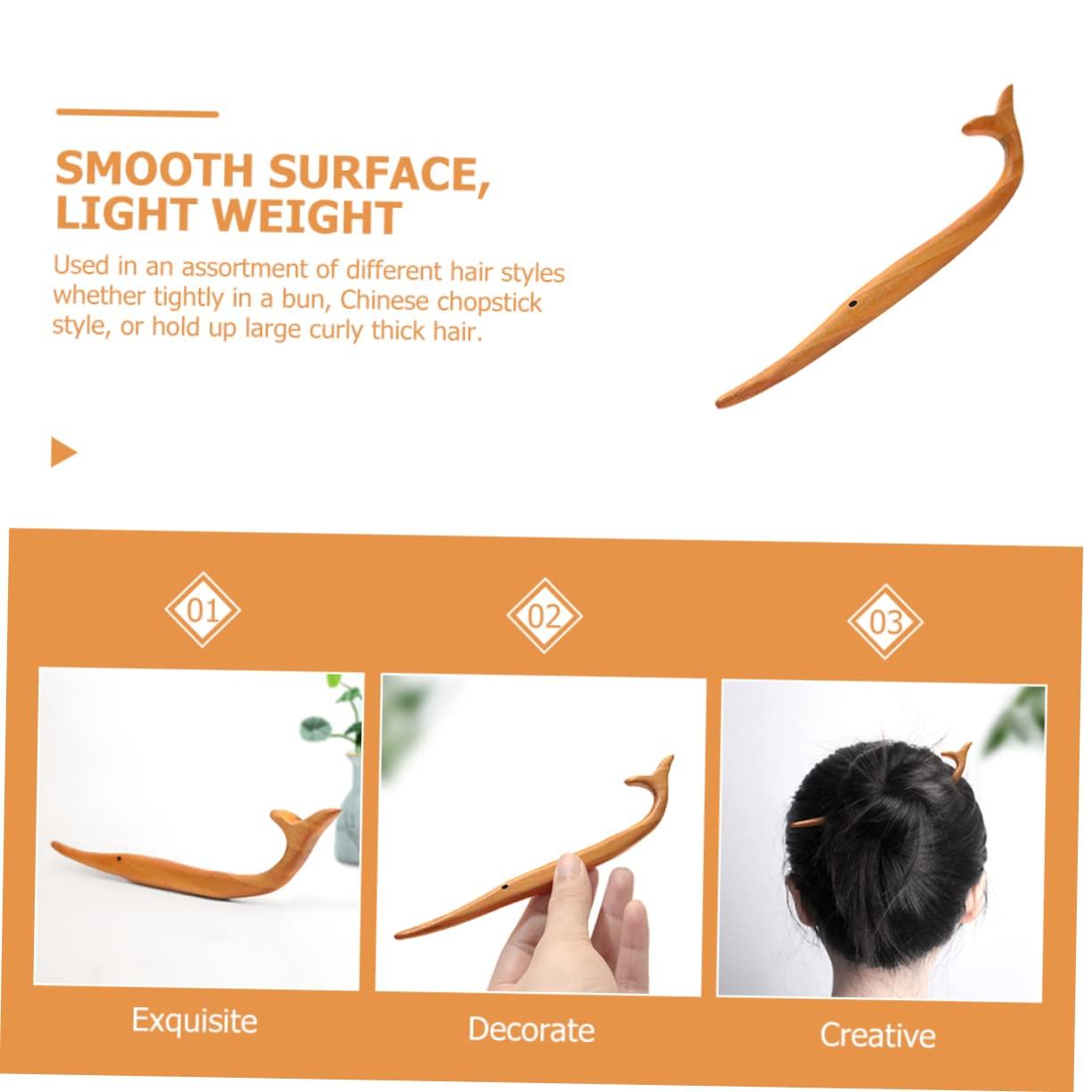 Beaupretty Beaupretty Hairpin Pretty Hair Pins Hair Rollers for Long Hair Holder Bobby Pins for Thick Hair Back Scratcher for Women Chopsticks Hair Stick Pin Hair Barrettes for Women Vintage