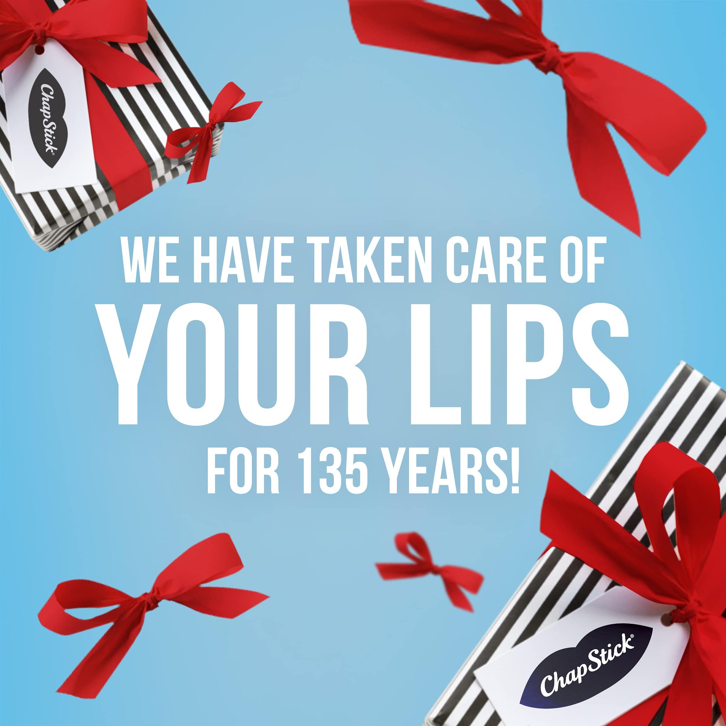 ChapStick ChapStick Classic Medicated Lip Balm Tubes, Chapped Lips Treatment and Skin Protectant - 0.15 Oz (Pack of 2)