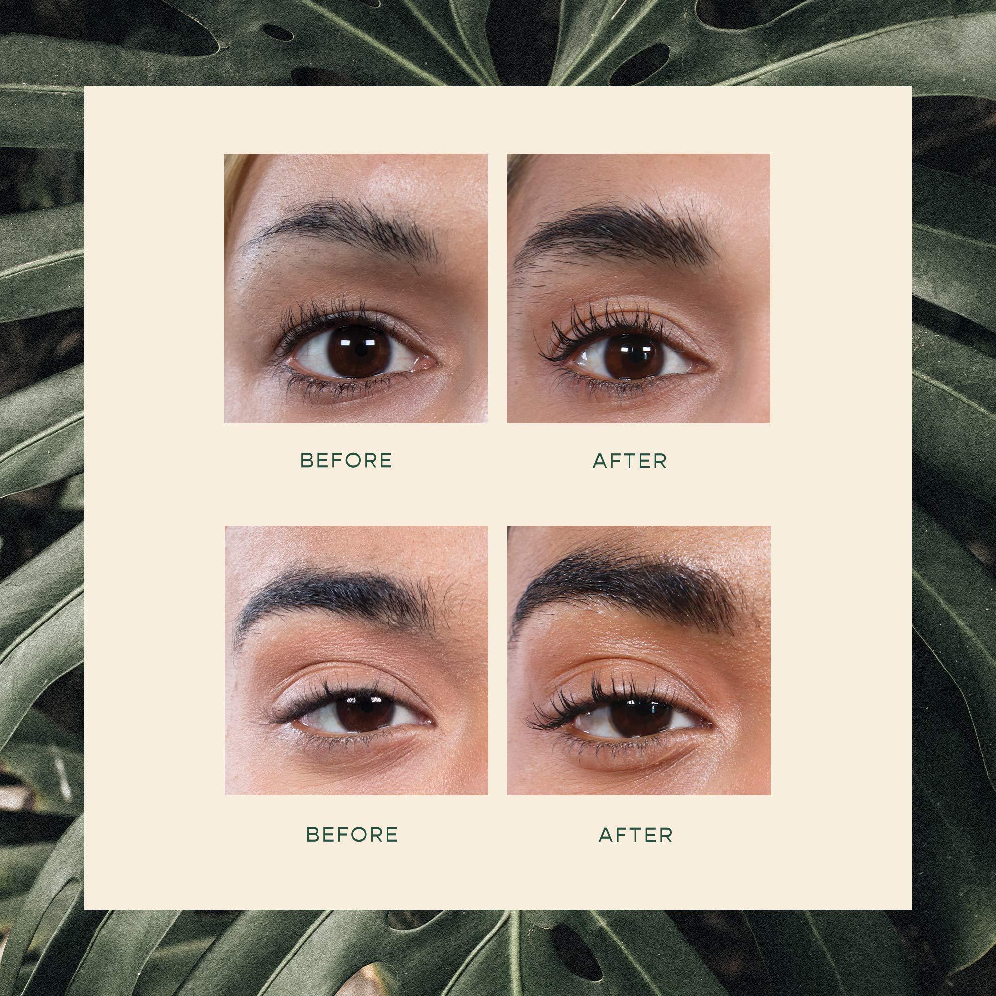 VEGAMOUR VEGAMOUR GRO Brow Serum for Thicker Looking Brows in as Soon as 30 Days, Vegan Eyebrow Enhancing Serum, 3 ML