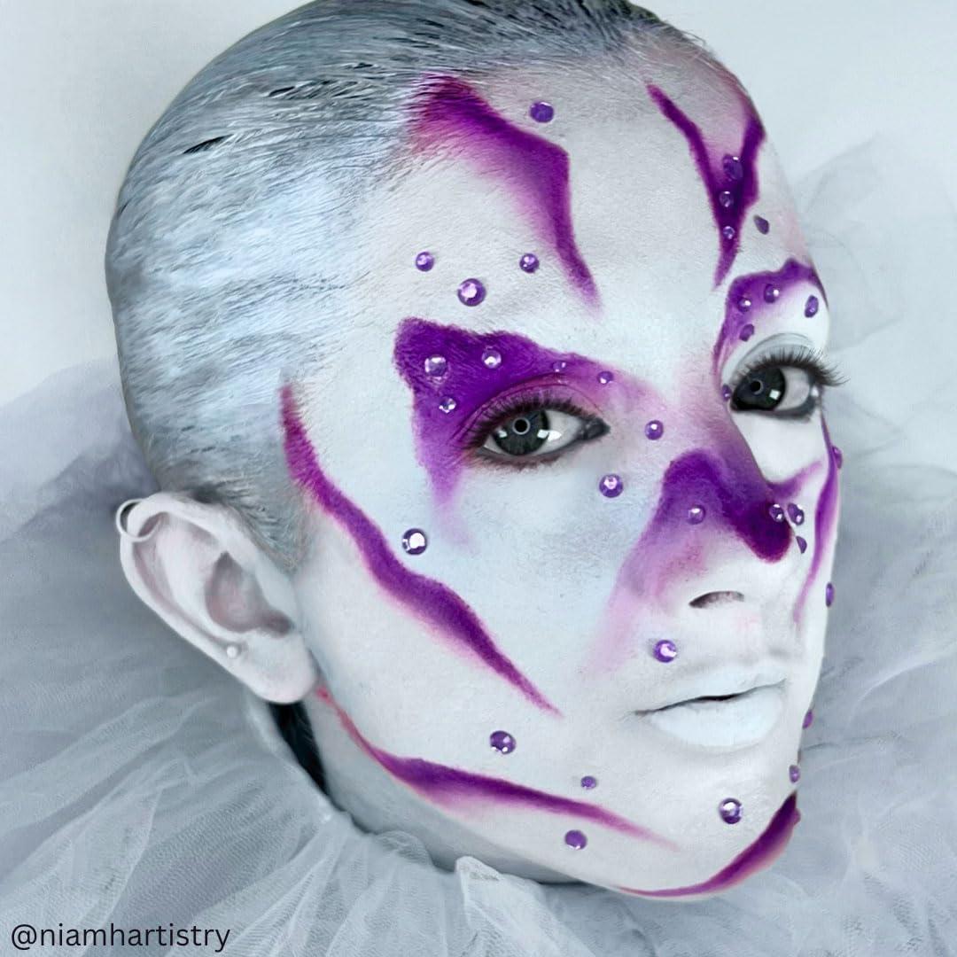 Mehron Mehron Makeup Liquid Makeup | Face Paint and Body Paint Perfect for Halloween, Cosplay I Air Brush Compatible 4.5 oz (133 ml) (MOONLIGHT WHITE)