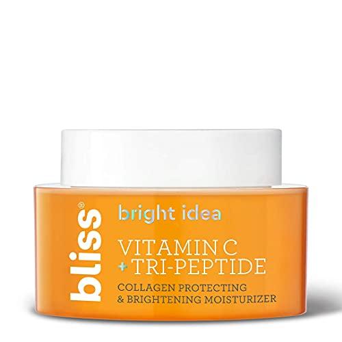 Bliss Bliss Bright Idea Vitamin C Bundle | Vitamin C Brighening and Collagen Protecting Moisturizer, Serum & Eye Cream