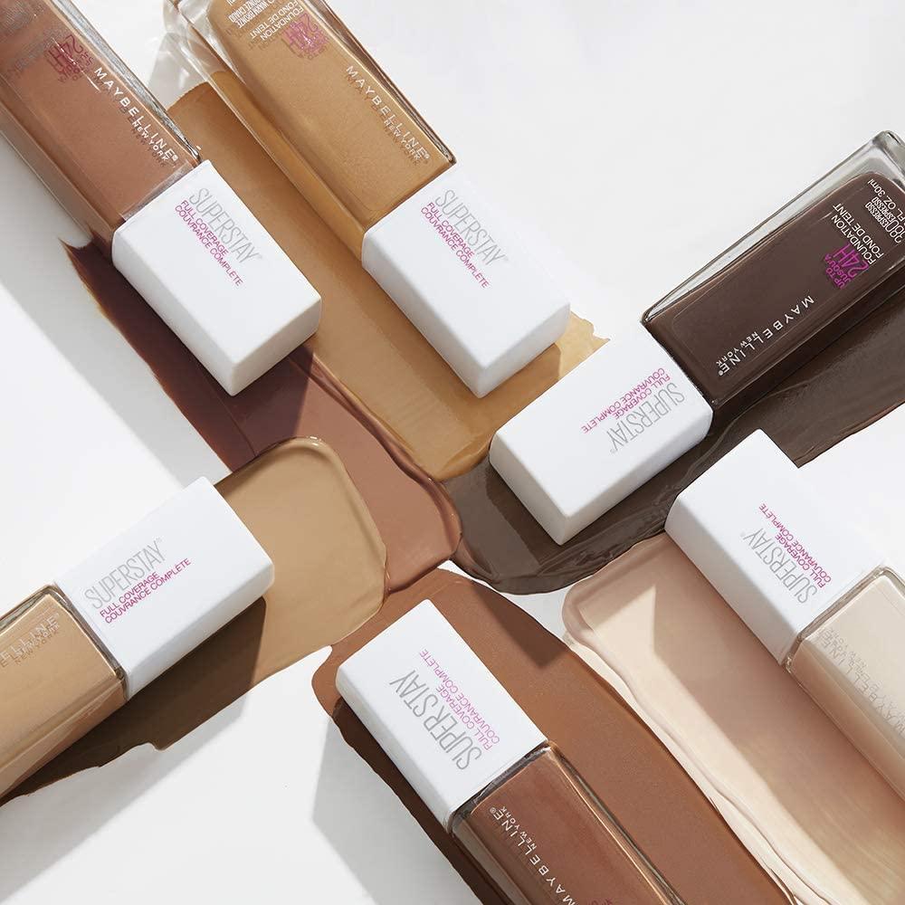 Maybelline New York Maybelline New York Foundation, Superstay 24 Hour Longlasting Foundation, Lightweight Feel, Water and Transfer Resistant, 30 ml, Shade: 21, Nude Beige