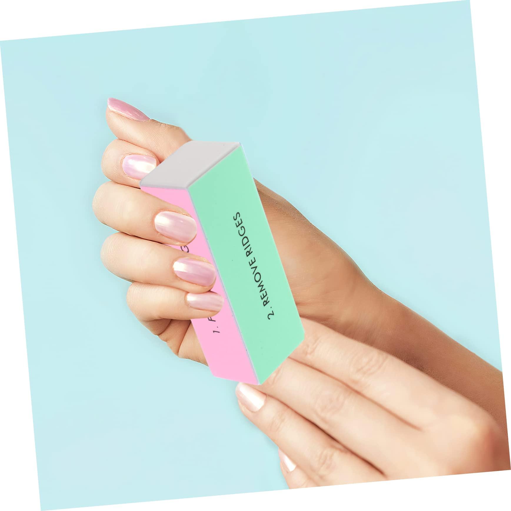 NinthAvenue Basics NinthAvenue Basics Nail Buffer Nail File 10pcs 4-way Nail Buffer Nail Shiner Sponge Block Nail File Block