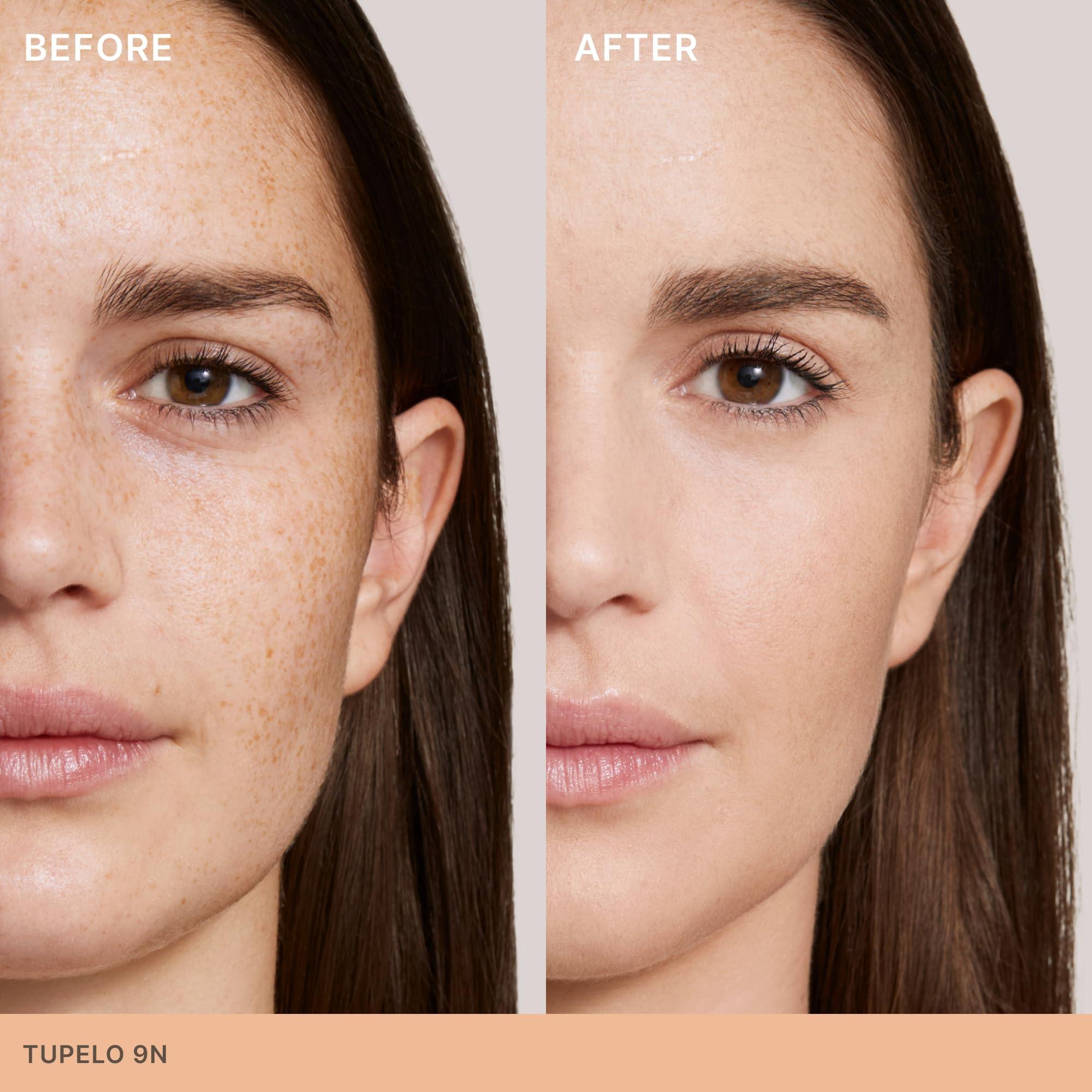 ILIA ILIA - Skin Rewind Complexion Stick - Foundation + Concealer + Skincare | Non-Toxic, Vegan, Cruelty-Free, Clean Makeup (9N - Tupelo, 0.35 oz | 10 g)