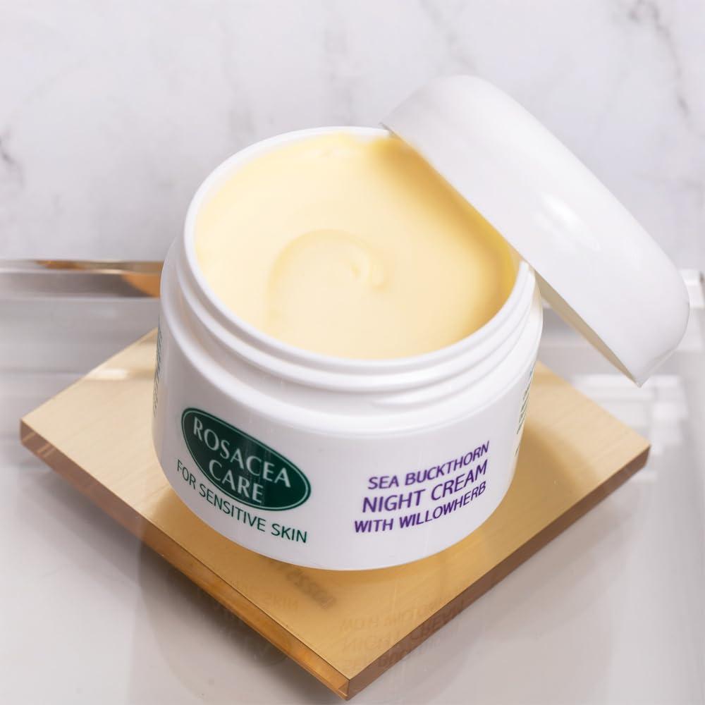 Rosacea Care Rosacea Care Night Cream - Nourishing, deep moisturizer for rosacea skin (1 Oz)