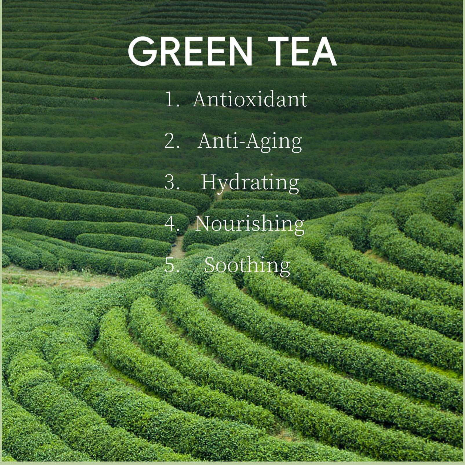 Evolvique Green Tea Skin Care Kit Teenage Girls Gifts - Teen Skin Care Set - Gifts for Women - with Face & Eye Cream, Toner, Serum, Cleanser Face Wash - Gift Set - Travel Essentials for Women (7PCS)