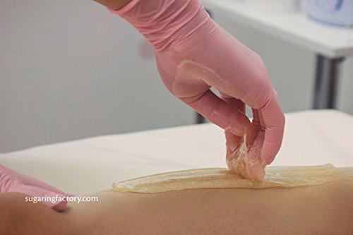 Sugaring Factory Sugaring Paste Luxury Pro Waxing Kit - Super Soft Organic Sugar Wax for Strips & Facial Hair - Made in USA, 43 oz - For Women and Men