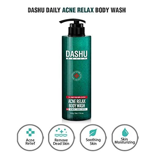 DASHU DASHU Daily Acne Relax Body Wash 16.9fl oz - Acne treatment, Cooling effect