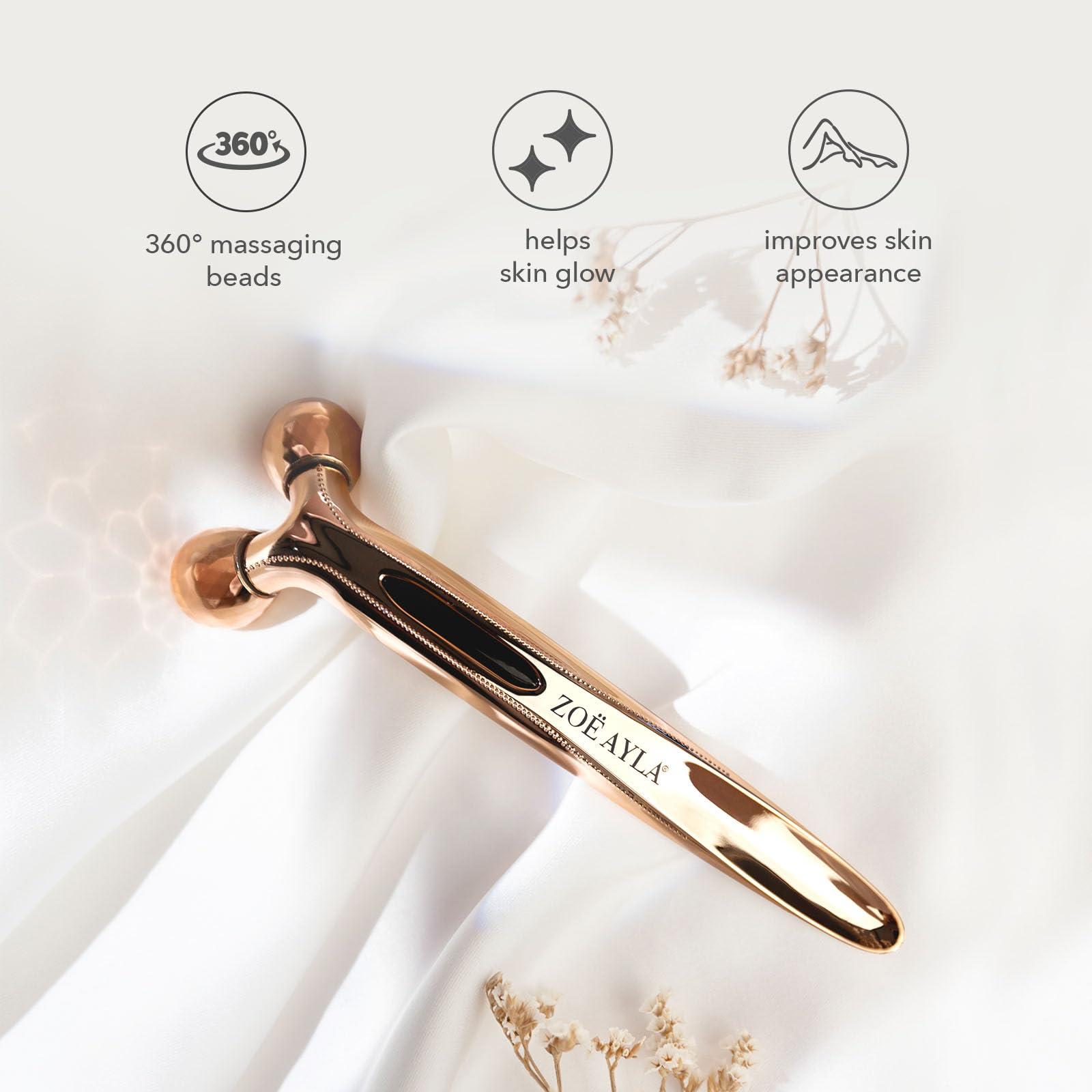Zo Ayla Zoe Ayla 3-dimensional Mini Face Massage Roller