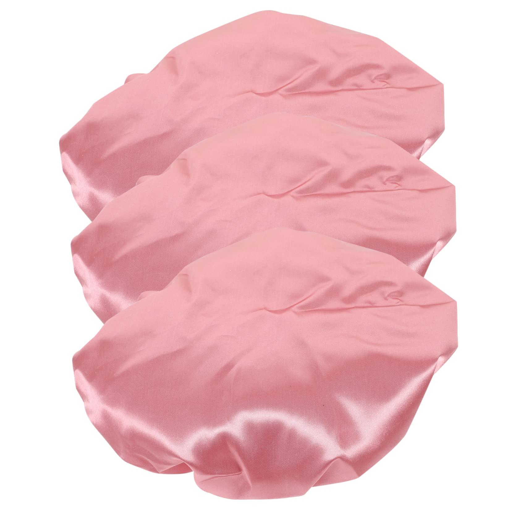 NOLITOY NOLITOY 6 Pcs Double Layer Waterproof Shower Cap Double Layer Bath Hats Women Shower Caps Hair Protection Caps Bath Caps Travel Bath Cap Breathable Hair Caps Decorative Shower Caps