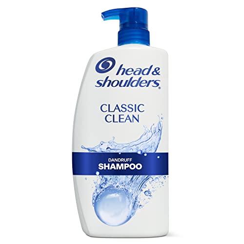 Head & Shoulders Head and Shoulders Dandruff Shampoo, Anti-Dandruff Treatment, Classic Clean for Daily Use, Paraben Free, 28.2 oz