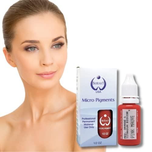 Biotouch Biotouch - Pigments Permanent Eyebrow Makeup 15mL Bottle (Pink Mauve)
