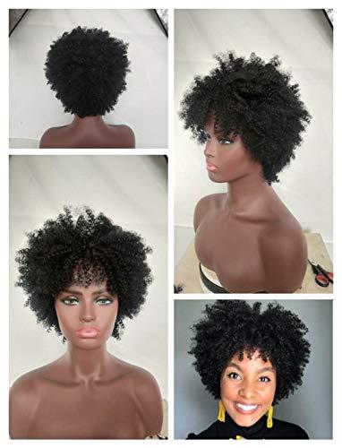 BeiSD & Beauty.Wig BeiSD Short Afro Curly Black Wig Curly Synthetic Wigs for Black Women Short Hairstyles African American Women Wigs