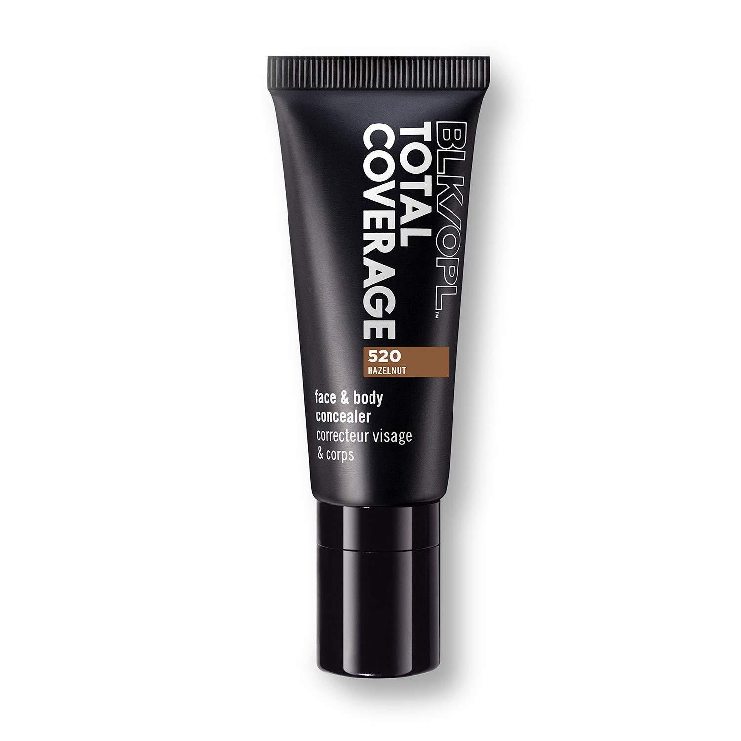 Black Opal BLK/OPL Face & Body Concealer, Maximum All-Day Coverage with Matte Finish - Hydrating Concealer for Imperfections, Scars, Dark Spots & Blemishes - Talc-Free Smudge-Resistant Makeup (Hazelnut)