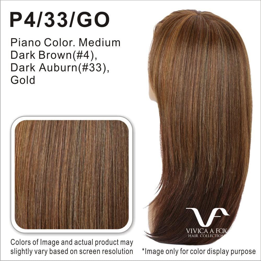 Vivica A. Fox Vivica A. Fox (WP-Lizzy-V) - Heat Resistant Fiber Half Wig in P4_33_GO