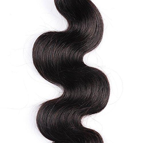 Forawme Forawme Unprocessed Body Wavy Brazilian Hair Weaves 3 Bundles 20 Inch Human Hair Weft Soft Hair Extensions Free Shedding