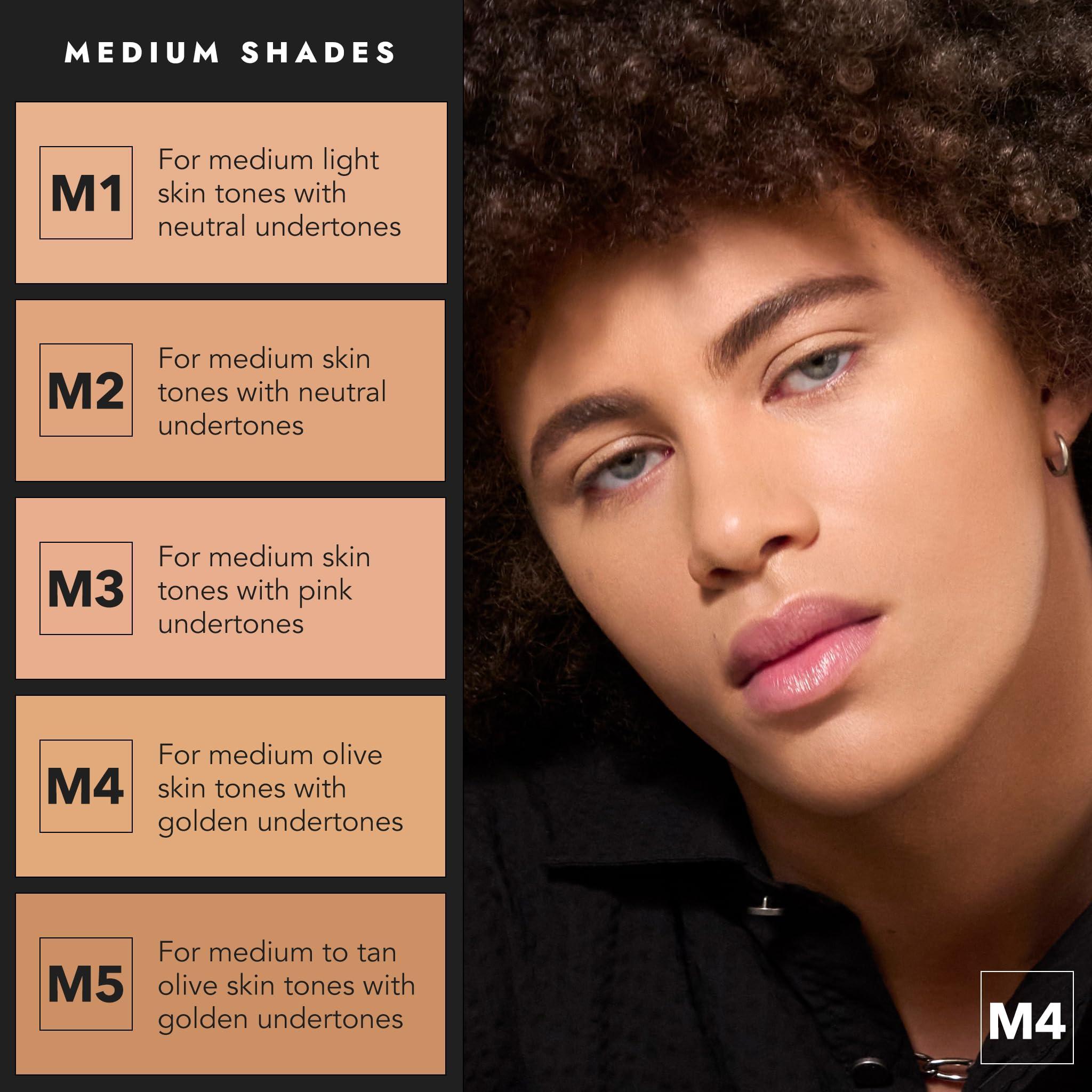 Cover FX COVER FX Complete Coverage Kit: Total Cover Cream Foundation - Shade M2 + Custom Cover Blending Brush