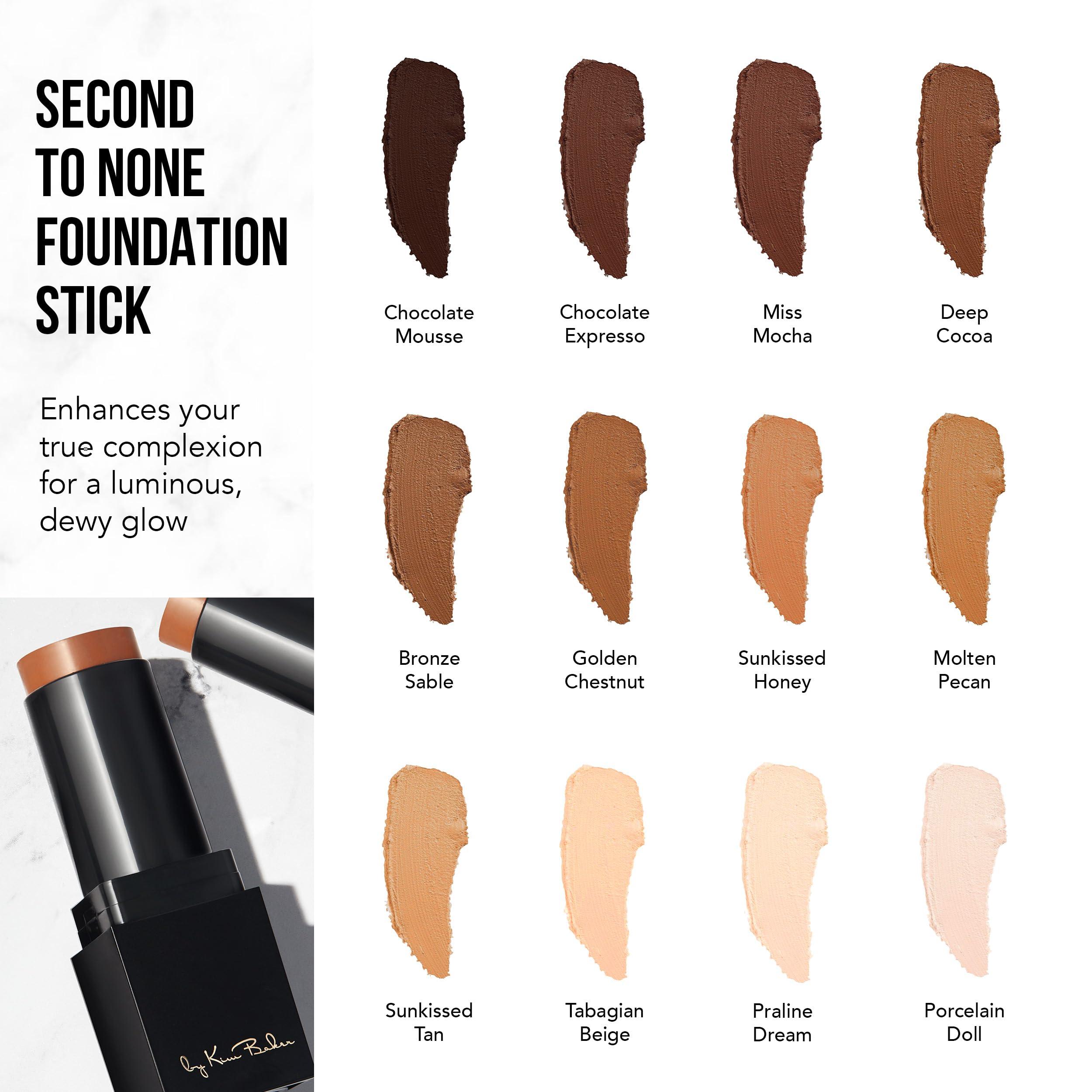 Glamazon Beauty Glamazon Second to None Foundation Stick, Miss Mocha, Light-to-Full Coverage, Weightless Makeup With a Glowy Natural Finish