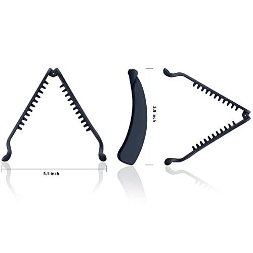 Anboor 8Pcs Banana Hair Clips for Women Thin Hair,Strong Holder 4.3" Large Cute Ponytail Matte Banana Clip Hairs for Fine Hair,No Slip Girl Ladies Beauty Clamp Clasp Clip Xmas New Year Gift Stocking Stuffers